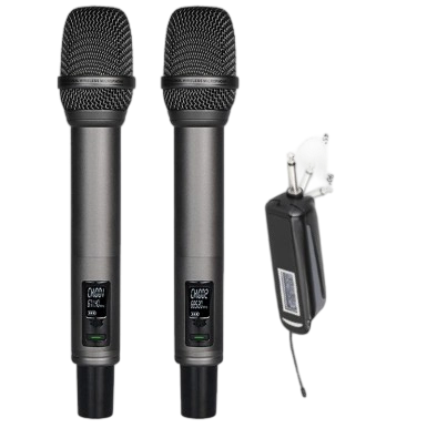 2.4G dual Wireless microphone